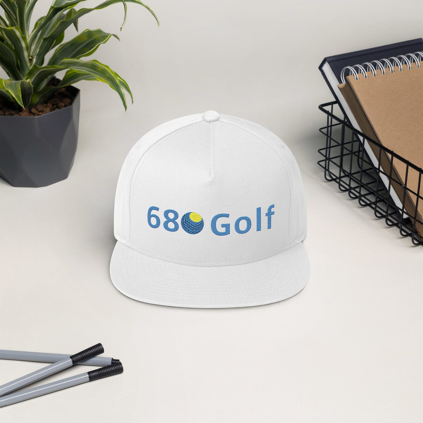 Flat Bill Cap - Golf (Standard Setting)