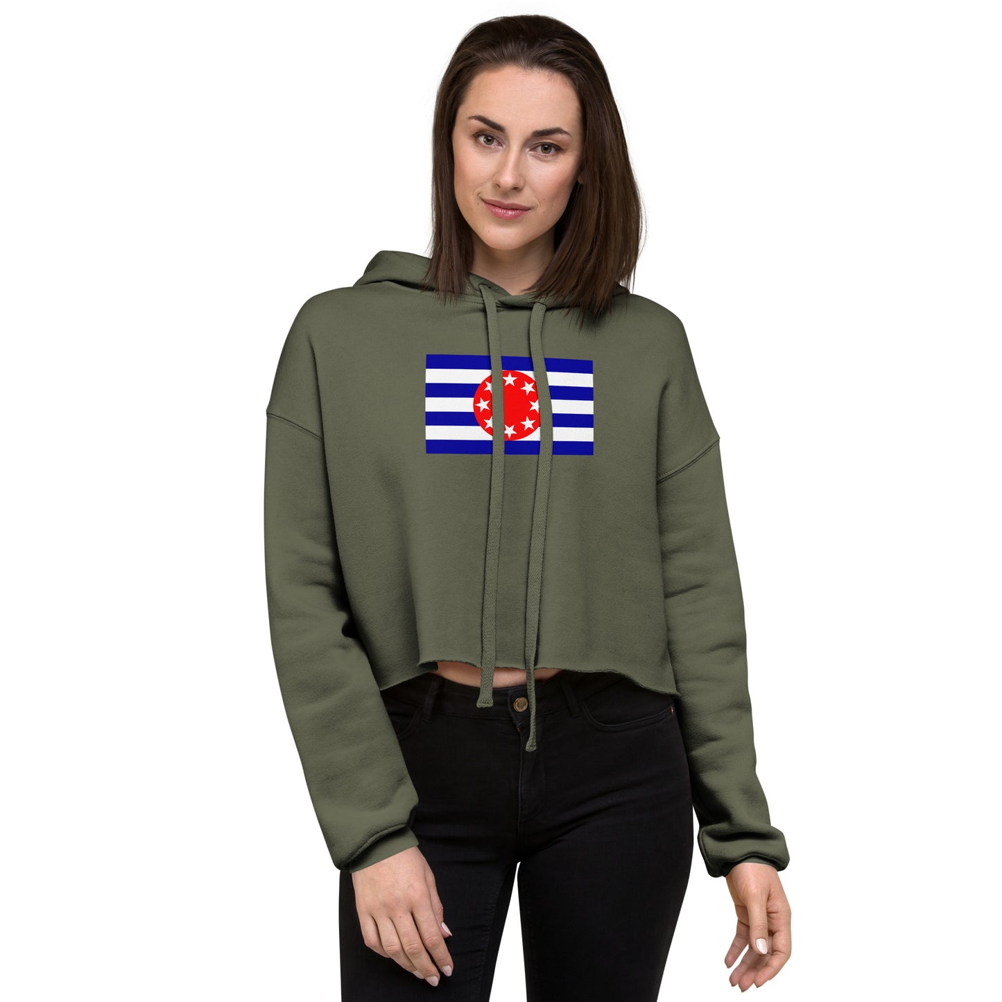 Crop Hoodie - Palau